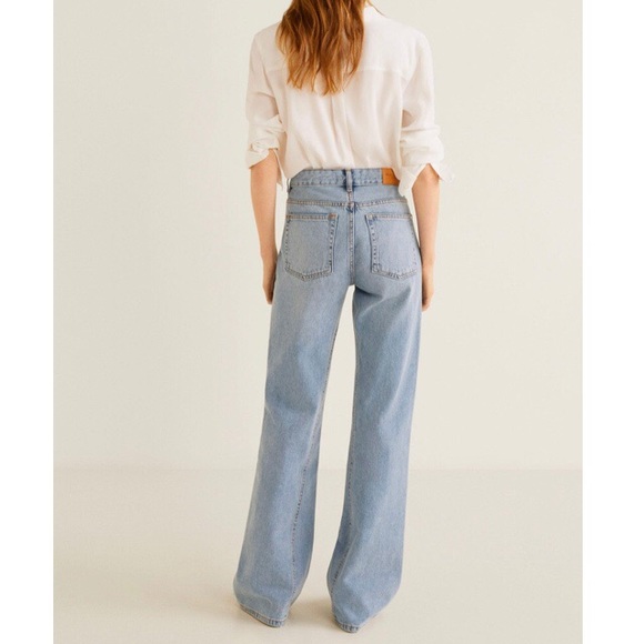 NWOT MNG High Rise Decorative Seam Flared … - Picture 3 of 11